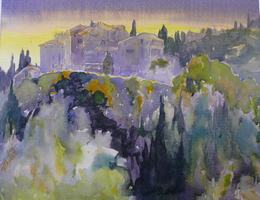 VUE DE VAISSON-LA-ROMAINE, PROVENCE