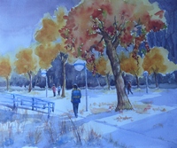 WINTER IN HET PARK